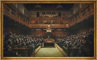 DEVOLVED PARLIAMENT - Banksy