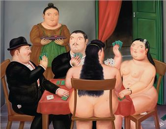 Botero’s Plump Figure’s Small Slice of the Auction Cake