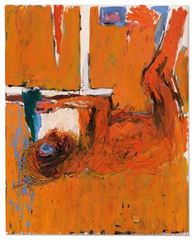 Bent Drinker - Georg Baselitz