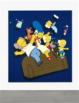 UNTITLED (KIMPSONS #1) - KAWS