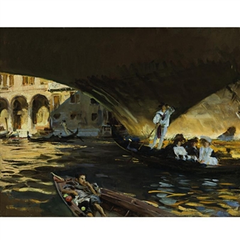 THE RIALTO - John Singer Sargent