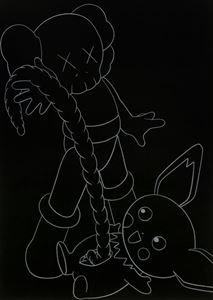 Companion vs Pikachu - KAWS