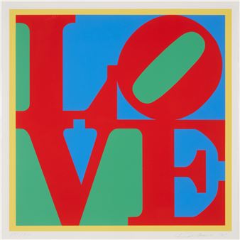 Heliotherapy Love - Robert Indiana