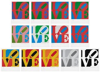 The Book of Love - Robert Indiana