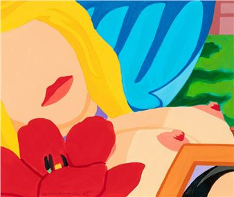 Study for bedroom blonde (1995 - Tom Wesselmann